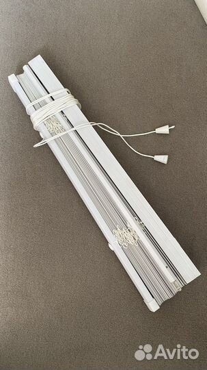 Жалюзи пвх белые 40*155