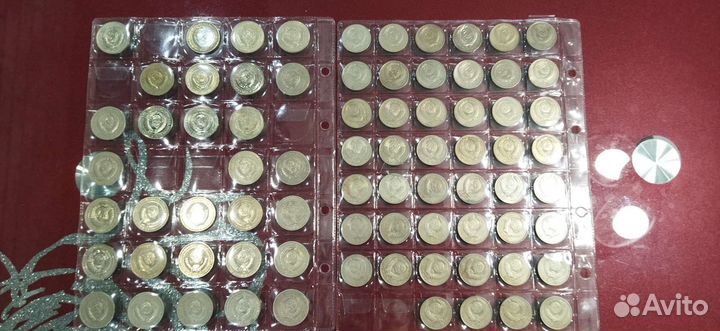 Монеты 1 рубль (годовик) 50 копеек СССР 1961-1991