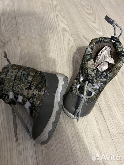 Зимние ботинки детские