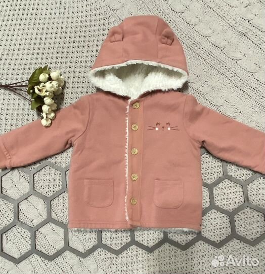 Кардиган на девочку р.80-86