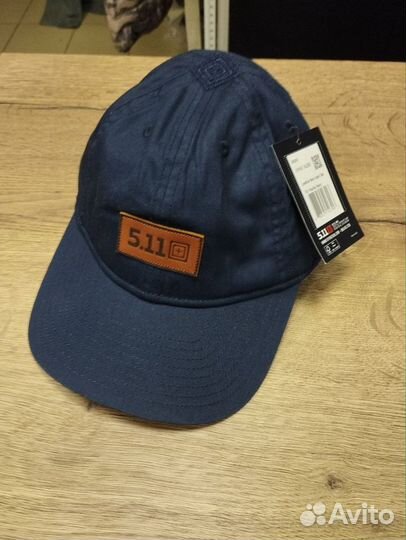 Кепка 5.11 leather BOX logo CAP