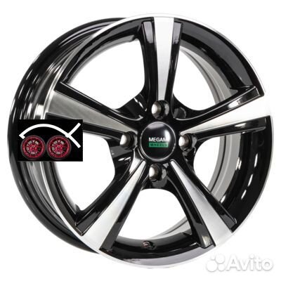 Megami MGM-10 R14 5,5 4x100 ET40 CB67,1 BKF