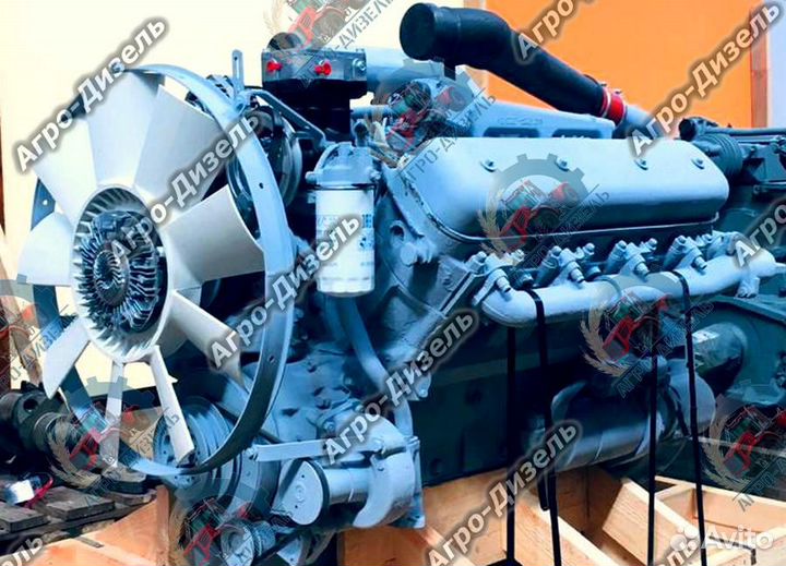 Двигатель ямз 7511 V8 400 л.с. Кировец -х.24-4
