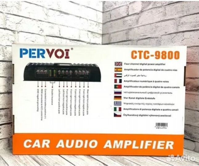 Автомобильный усилитель CTC-9800