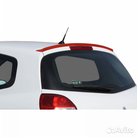 Лип спойлер Renault Clio 3
