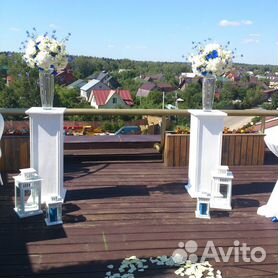 Аренда стоек и колонн на свадьбу |Стойки для цветов на свадьбу