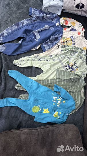 Детские вещи пакетом 56-80