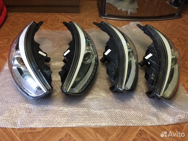 Фара Hyundai Solaris (линзованная с дхо)