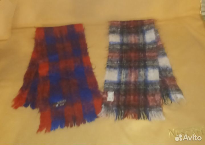 Шарфы из СССР, натур.шерсть, новый и б/у
