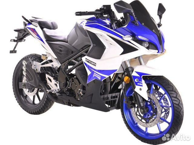 Мотоцикл racer rc250xzr-A storm В синем цвете