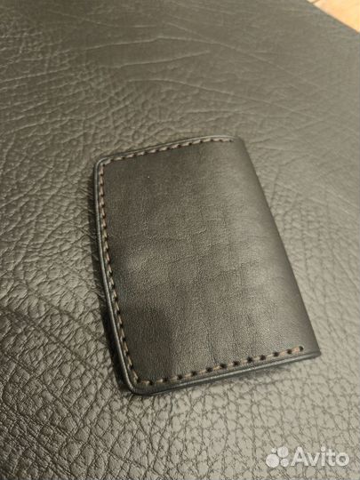 Картхолдер-книжка. Натуральная кожа