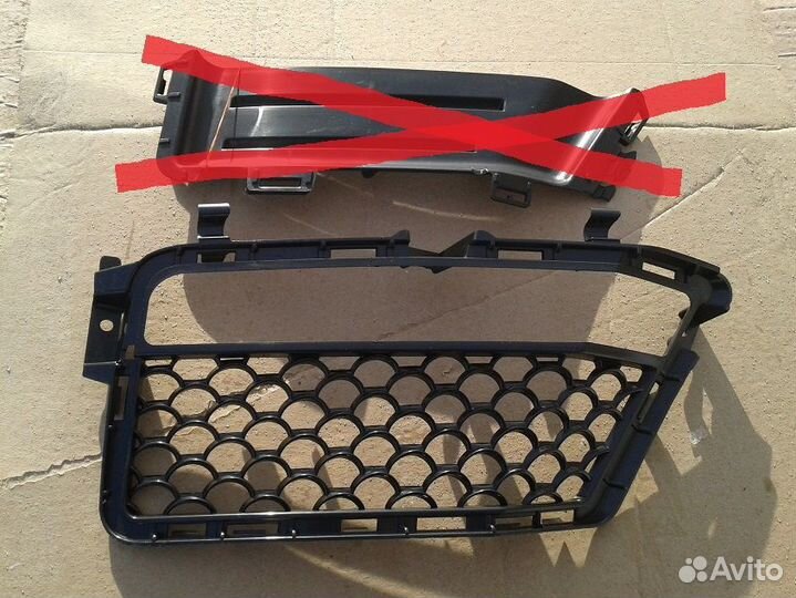 Mb w212 2009-2013 E-class сетки в Передний бампер