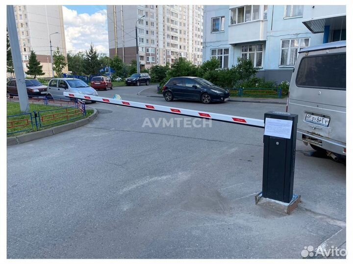 Шлагбаум под ключ