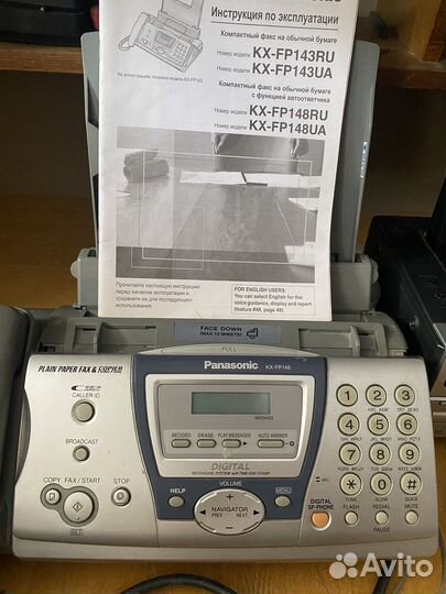 Факс Panasonic kx-fp148