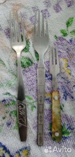 Вилки ложки нержавейка СССР