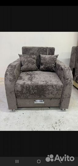 Кресло кровать+2 подушки #03