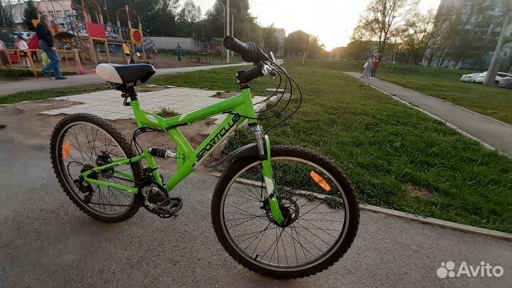 Двухподвесный велосипед