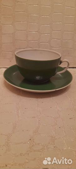 Чайная пара фарфор СССР
