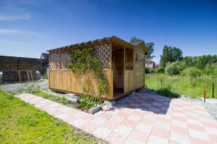 Коттедж 120 м² на участке 9,5 сот.