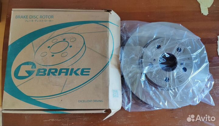 Диск тормозной перед Toyota Camry 30 Gbrake