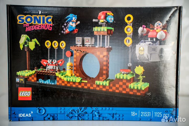 Lego Ideas 21331 Super Sonic - Зона Грин Хилл