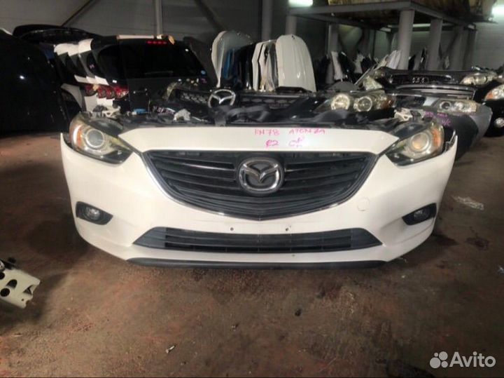 Ноускат бампер морда Mazda 6 GJ Мазда 6