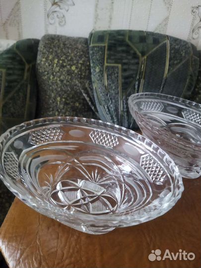 Ваза хрустальная СССР