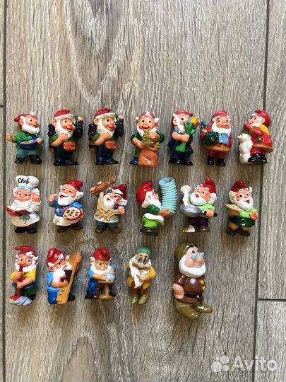 Киндер сюрприз 90-х гномы