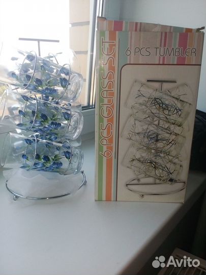 Набор стаканов на подставке