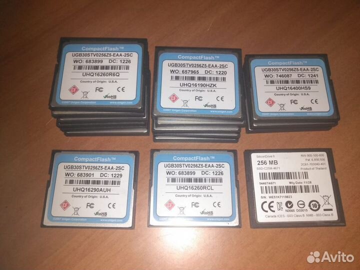 Карты памяти Compact Flash Cisco 256MB