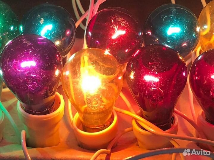 Елочная гирлянда ег - 20А СССР 1969