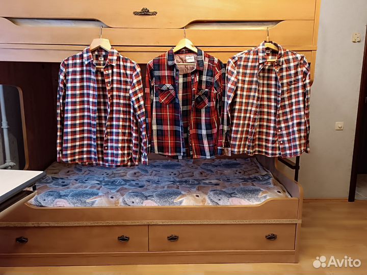 Uniqlo рубашки женские 44-46