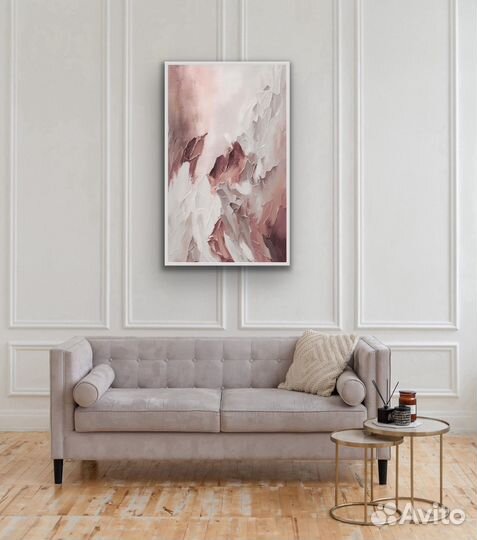 Интерьерная картина «Абстрактные пионы