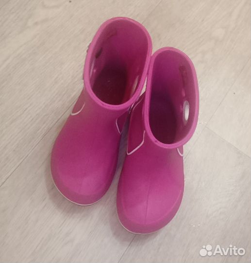 Резиновые сапоги crocs c 9