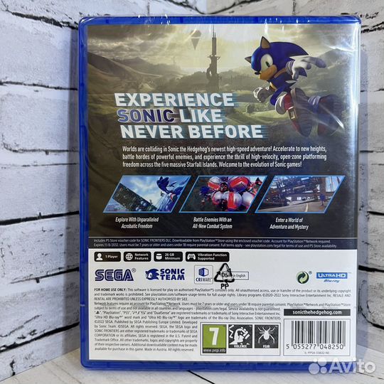 Игра для PS5 Sonic Frontiers