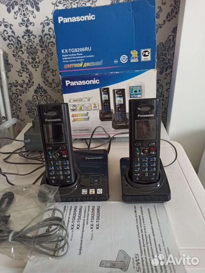 Телефон panasonic KX-tg8206ru
