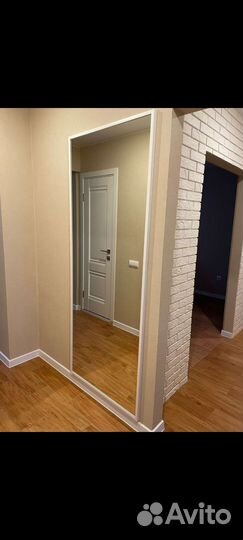 Зеркало белый квадрат