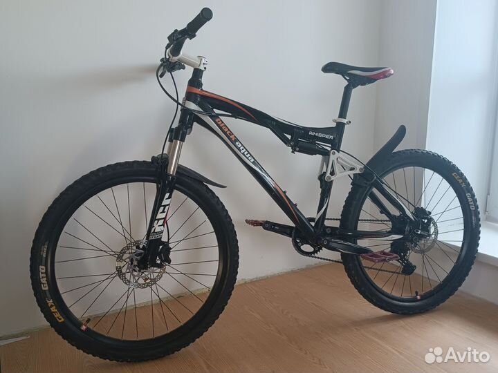 Велосипед двухподвес Black Aqua Whisper XC