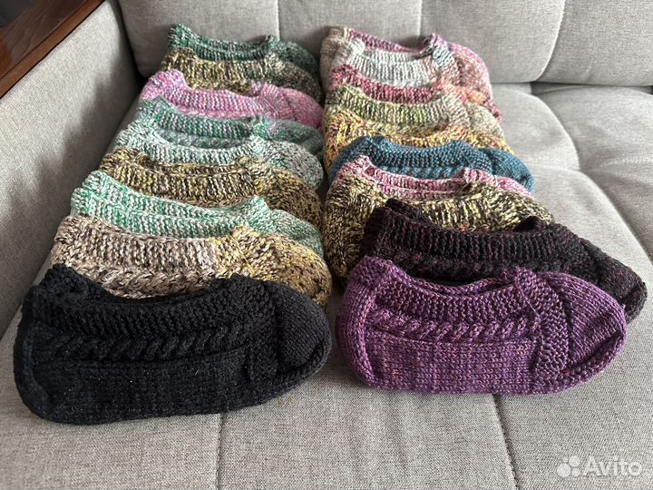Следки вязаные ручной работы