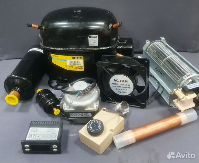 Запчасти для коммерческих холодильников и витрин