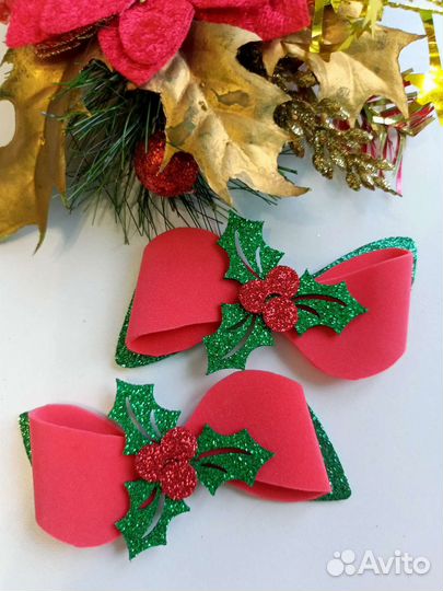 Заколки ободки на нг утренник фотосессию