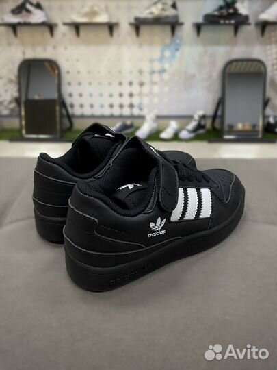 Кроссовки детские adidas Forum Low Black