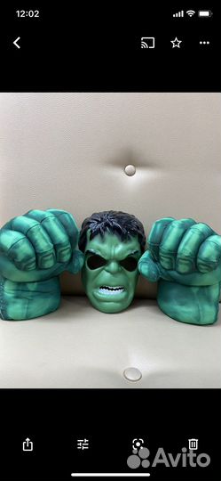 Карнавальный костюм Халк (с кулаками)