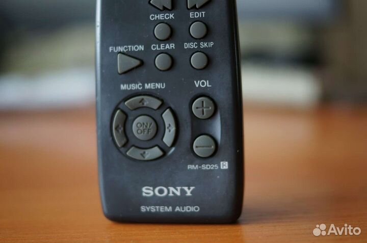 Пульт sony rm-sd25