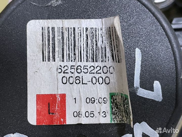 Ремень безопасности Ford Fiesta