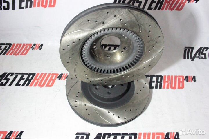 Тормозной диск перфорированный Hyundai Genesis