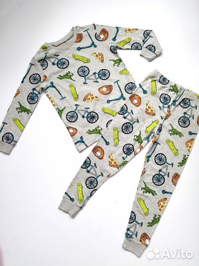 Пижама домашний костюм для мальчика 116 см