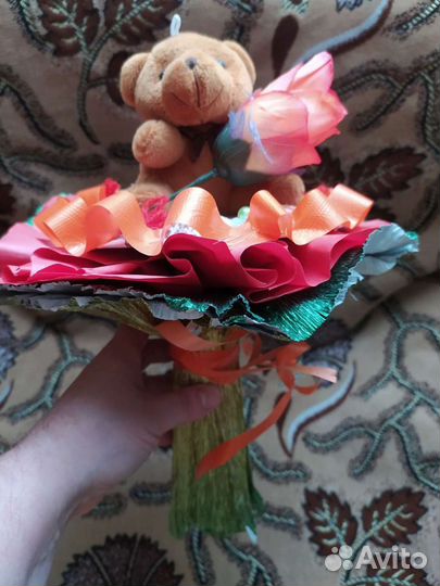 Букет с мягкими игрушками