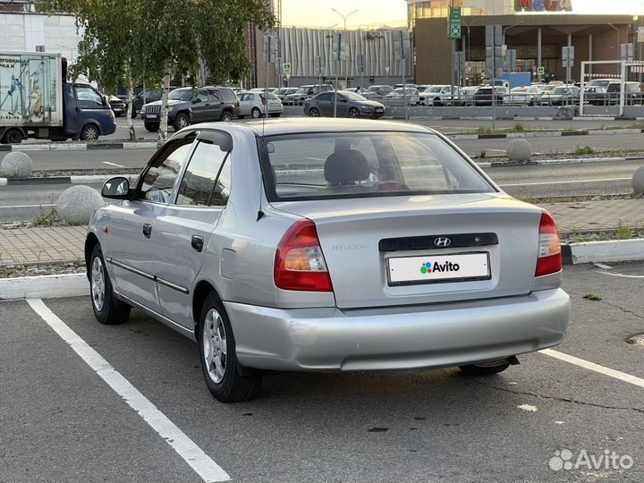 Hyundai Accent 1.5 МТ, 2005, 200 000 км