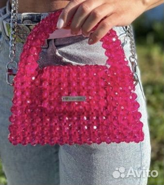 Сумка из бисера ручной работы